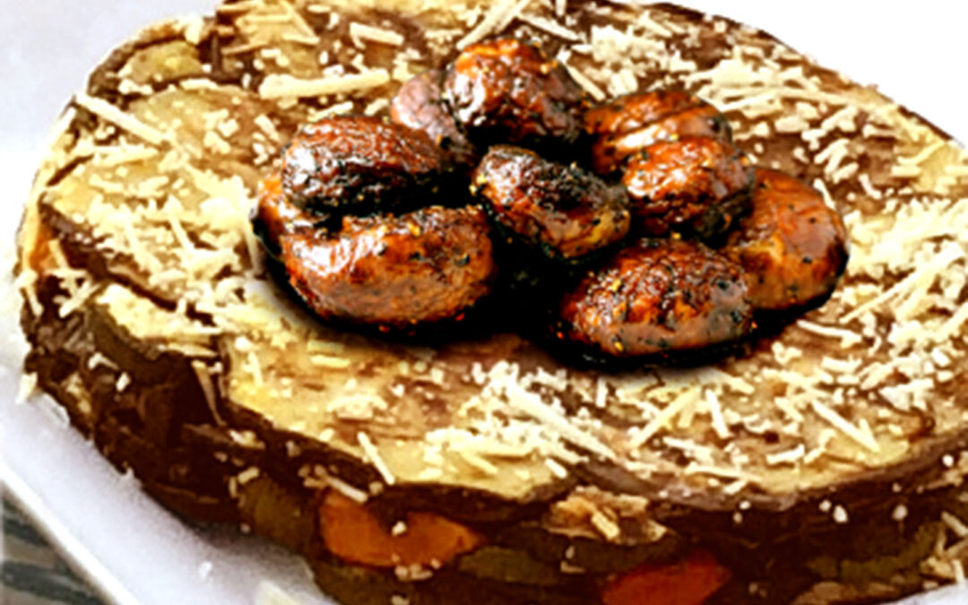 Eggplant Shiitake Terrine