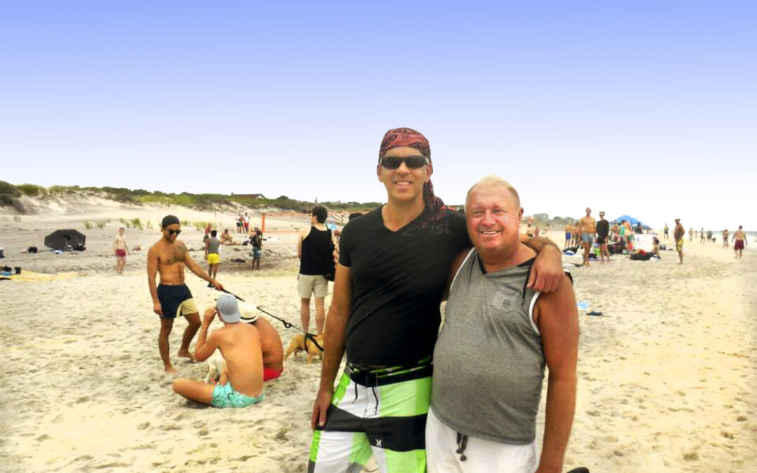 Man Beach Hangout