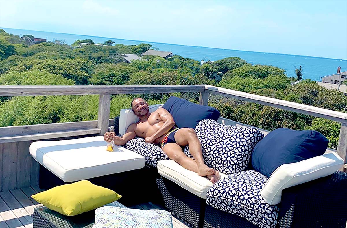 Sunbathing on the 360˚ Panoramic Deck